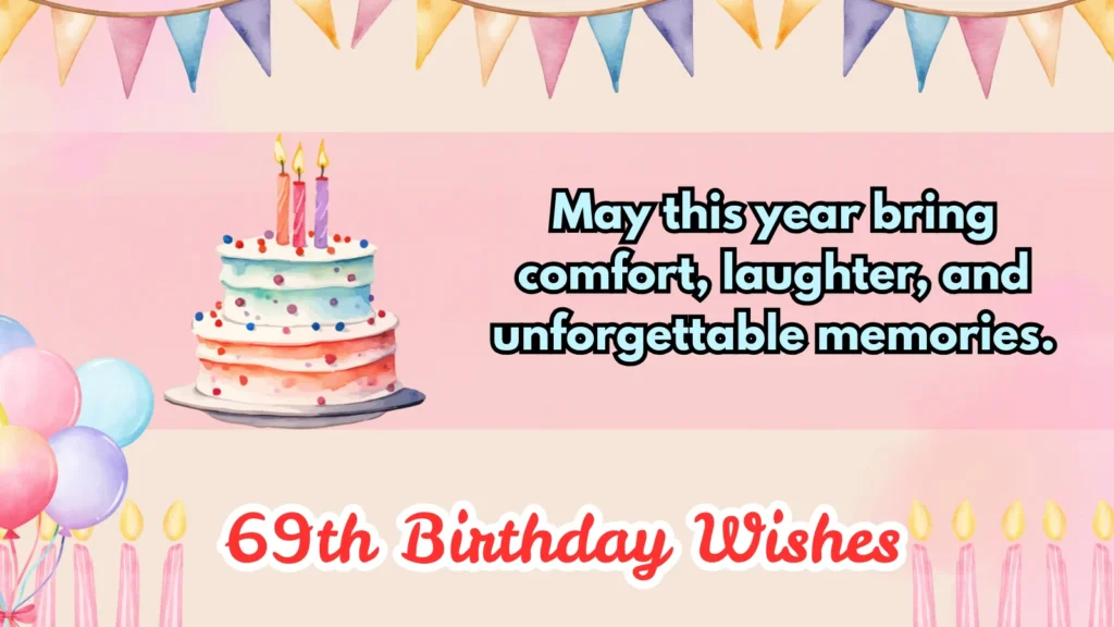 69th birthday wishes