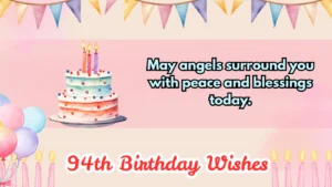 94th birthday wishes