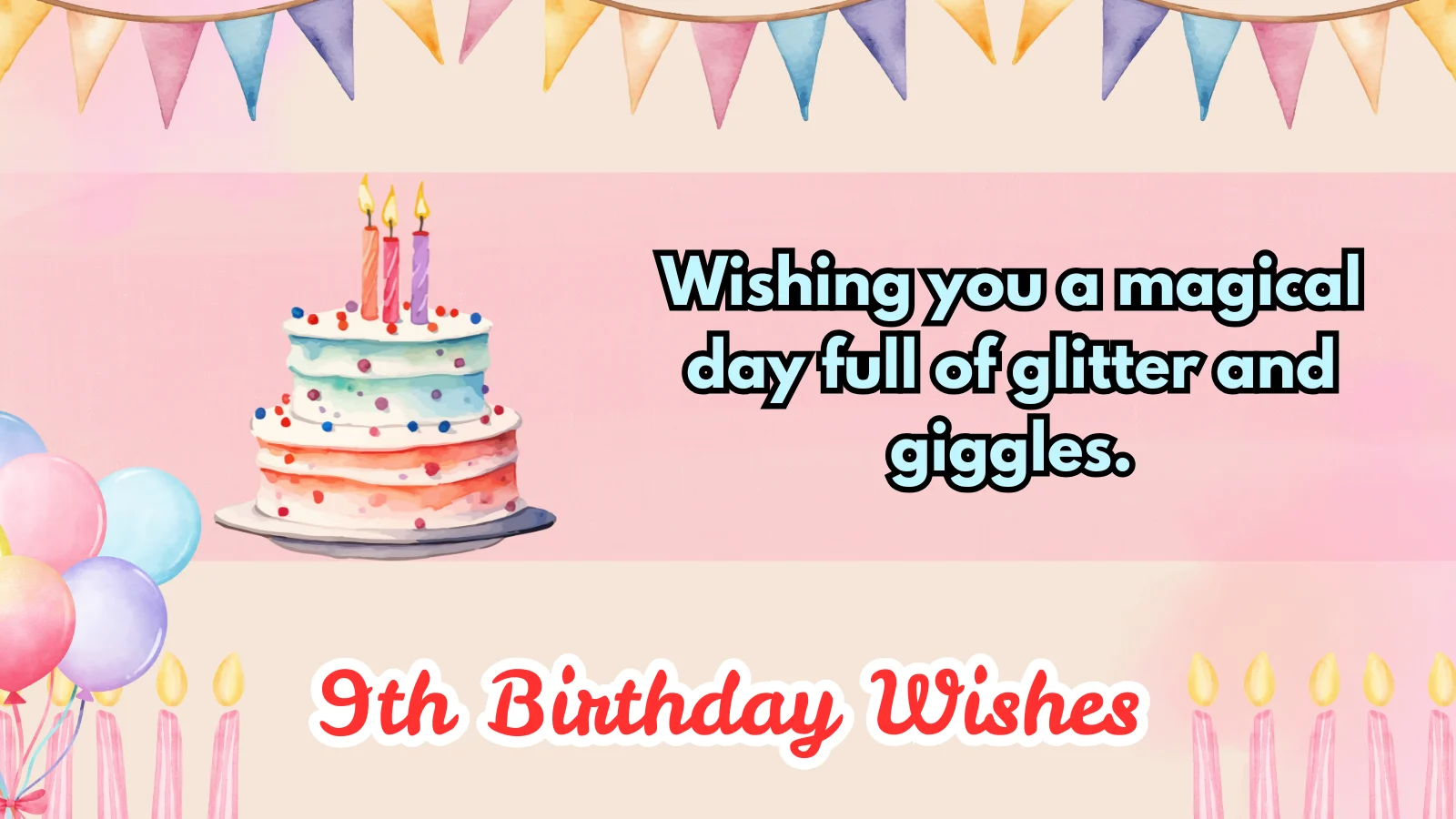 9th birthday wishes