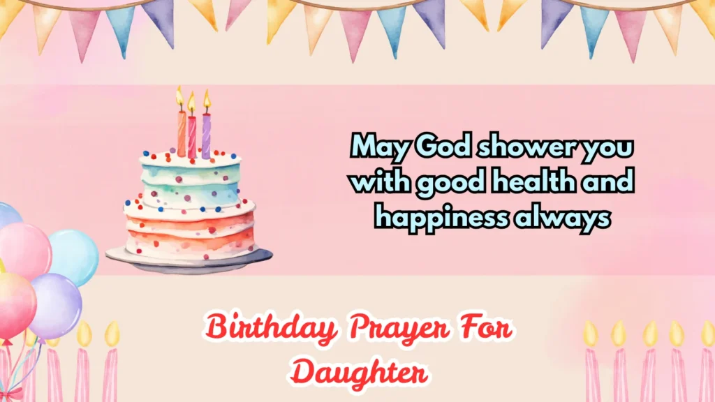 birthday prayer for daughter