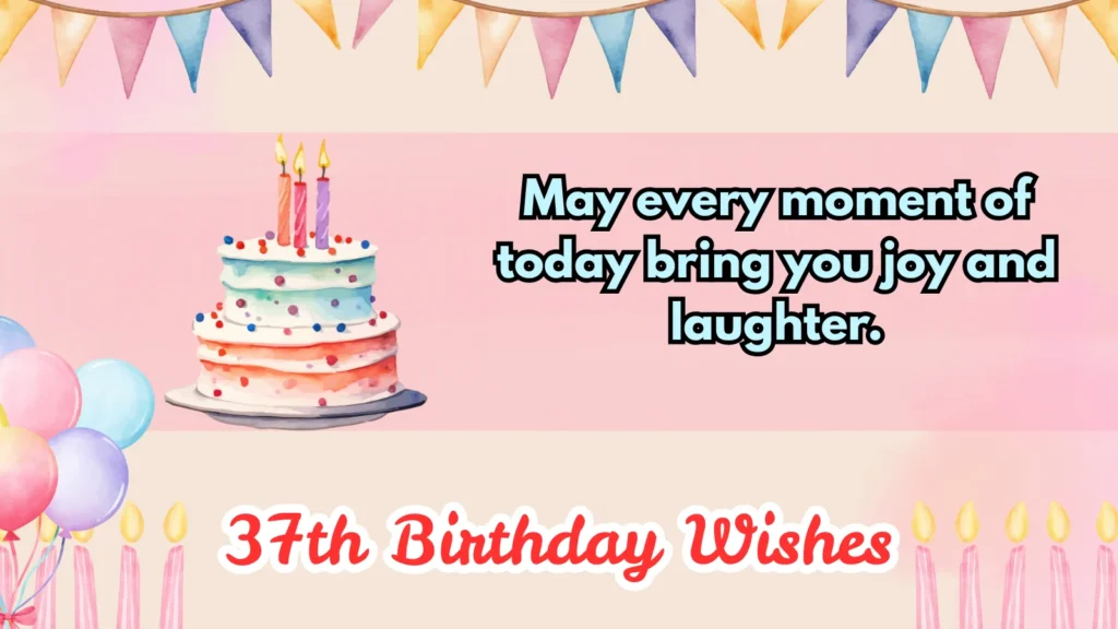 37th birthday wishes