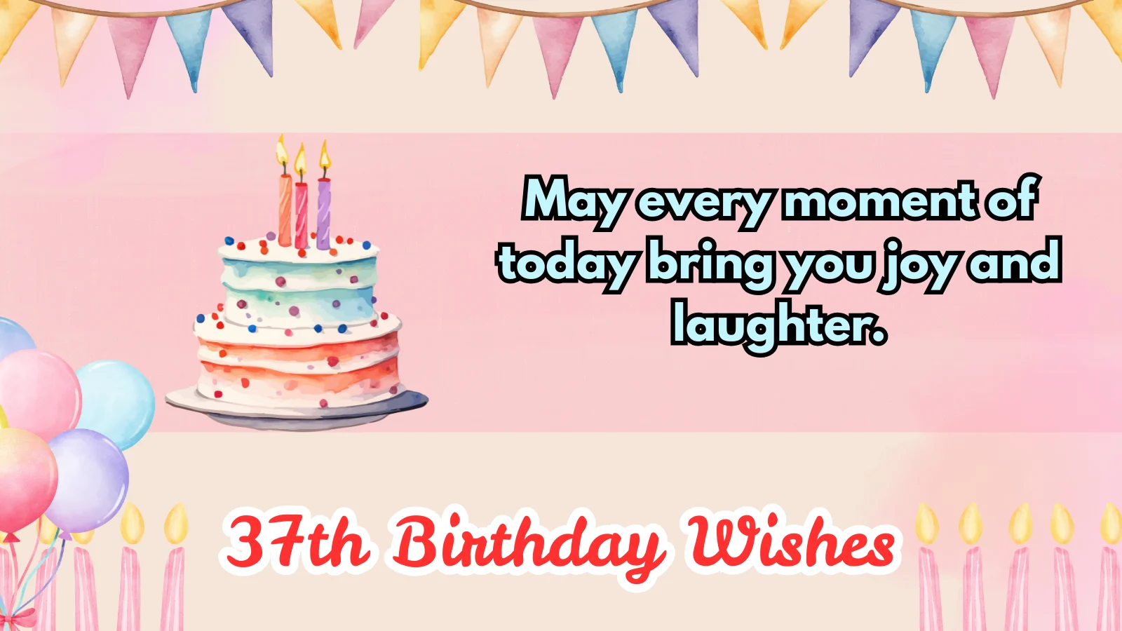 37th birthday wishes