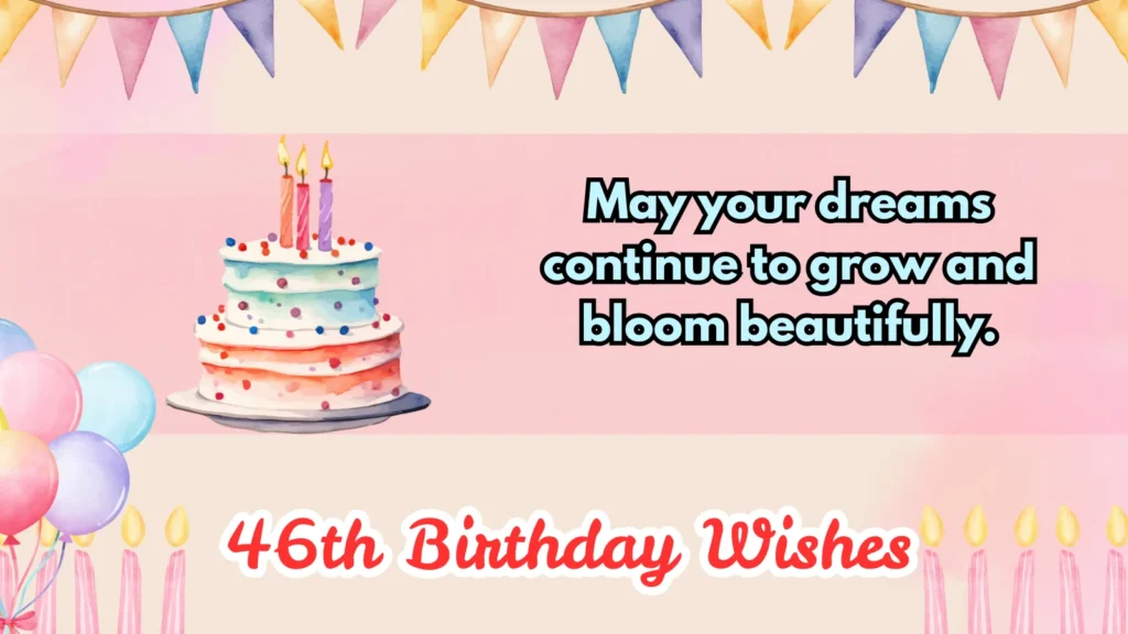 215+ 46th Birthday Amazing Wishes & Ideas 2026